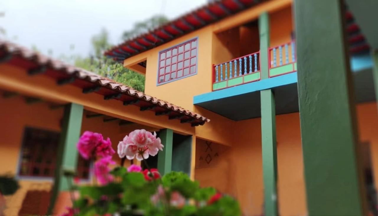 Casona 1865 Hotel Raquira Ngoại thất bức ảnh