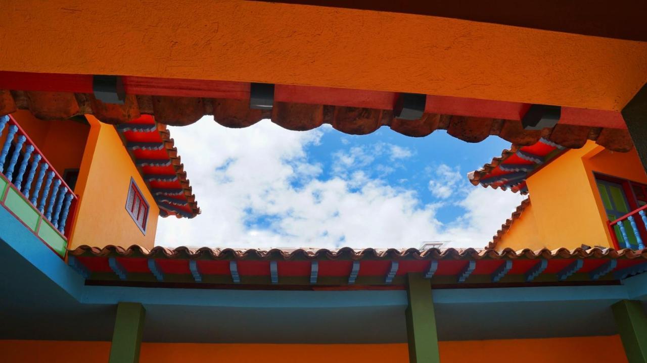 Casona 1865 Hotel Raquira Ngoại thất bức ảnh