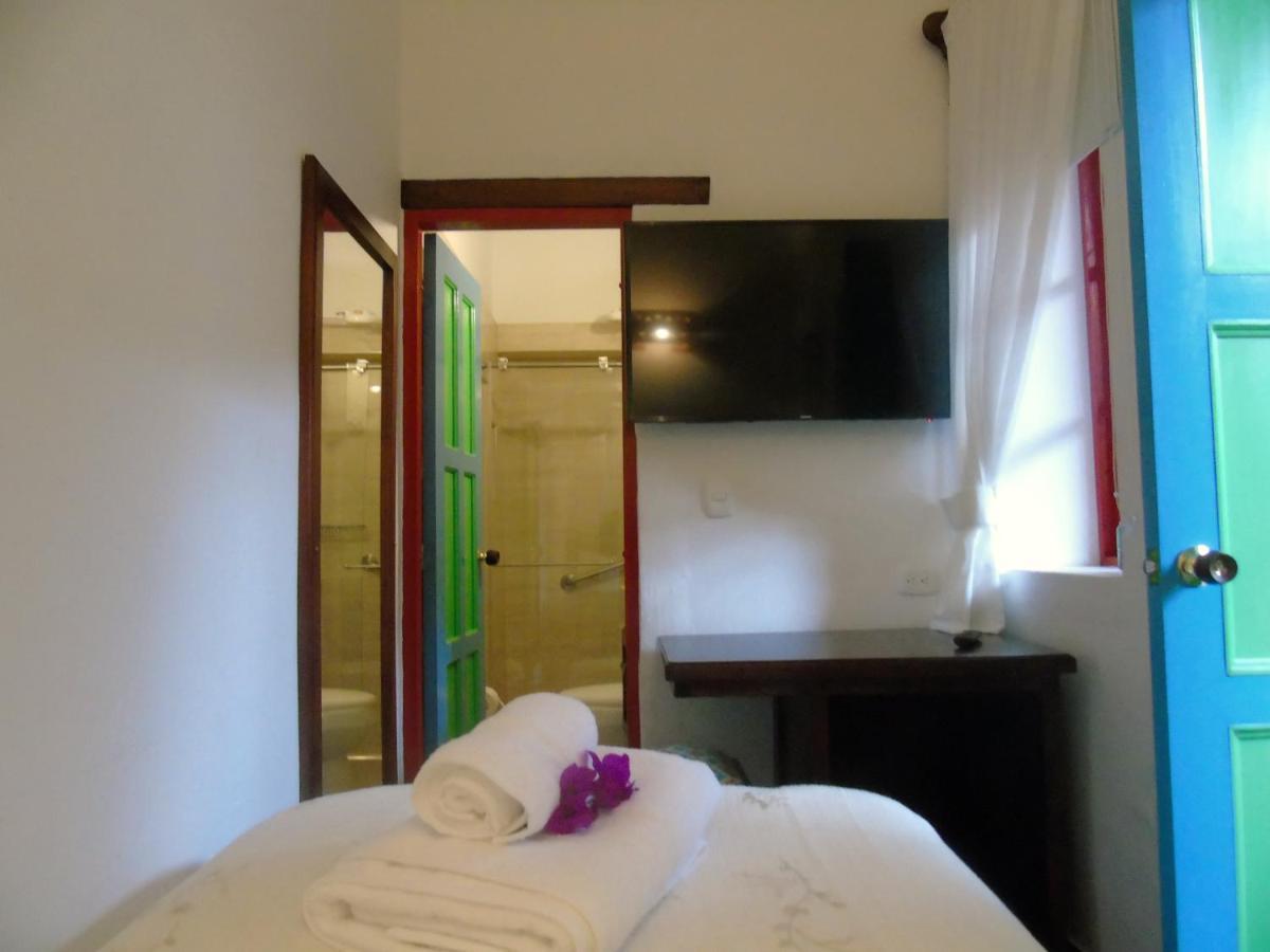 Casona 1865 Hotel Raquira Ngoại thất bức ảnh