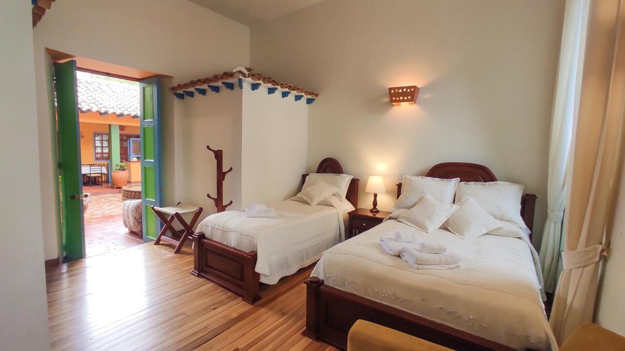 Casona 1865 Hotel Raquira Ngoại thất bức ảnh