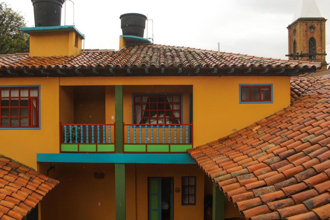Casona 1865 Hotel Raquira Ngoại thất bức ảnh