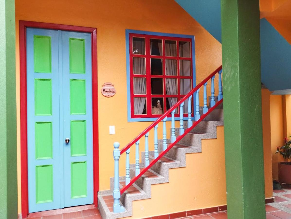 Casona 1865 Hotel Raquira Ngoại thất bức ảnh