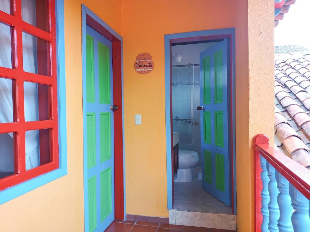 Casona 1865 Hotel Raquira Ngoại thất bức ảnh