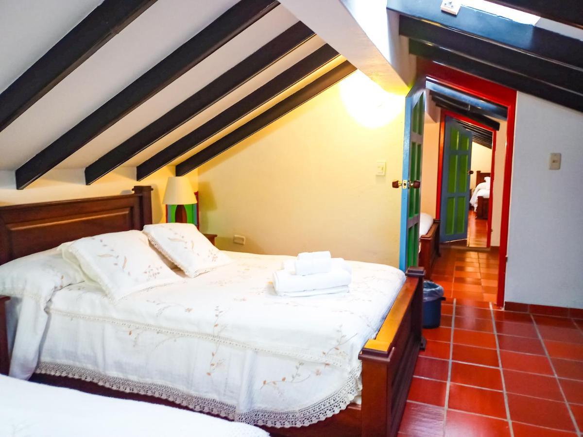 Casona 1865 Hotel Raquira Ngoại thất bức ảnh